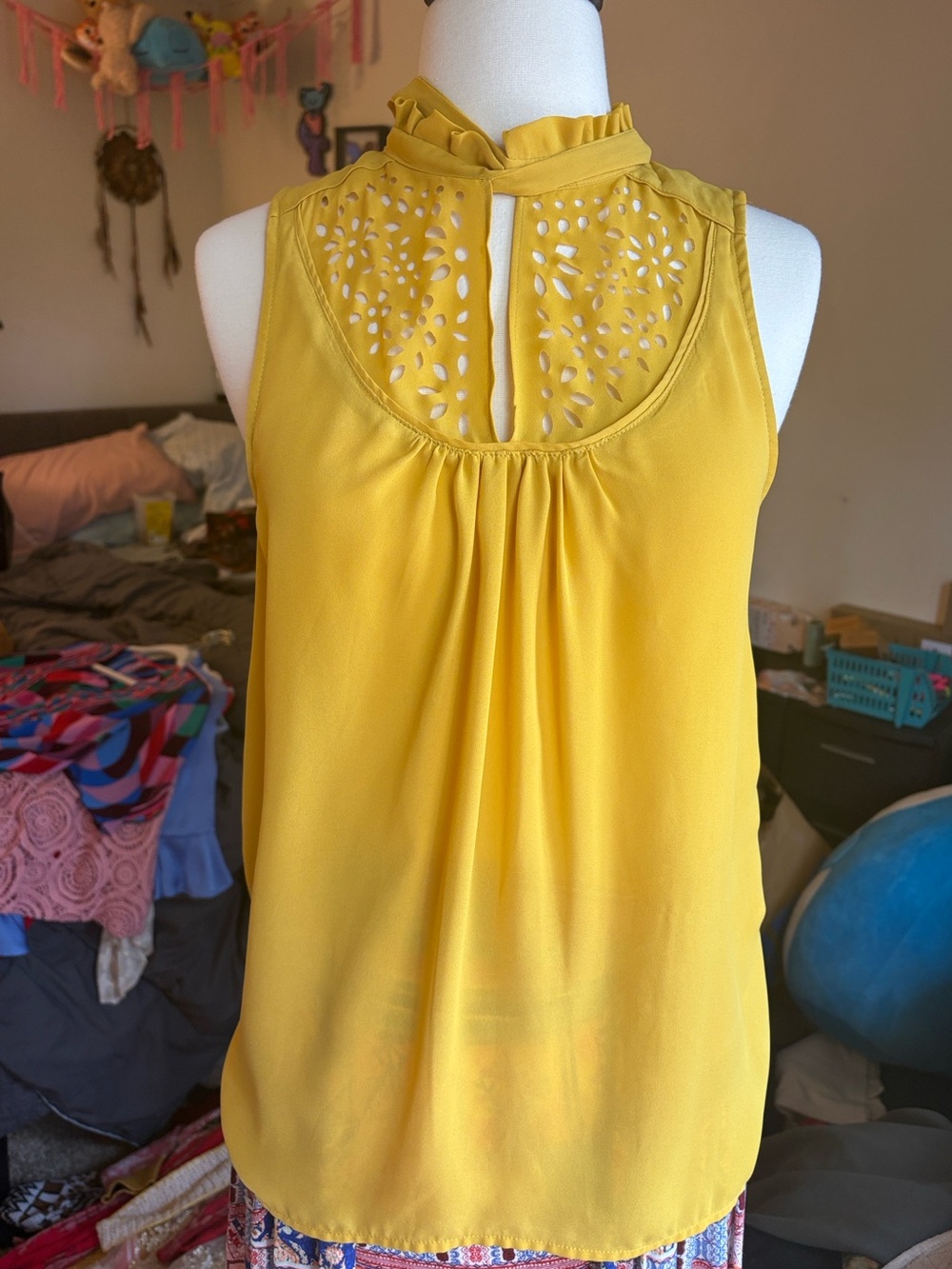 Maeve Tie-Neck Blouse - Picture 6 of 9
